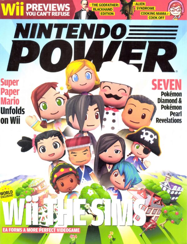 Nintendo Power Issue 214 (April 2007) cover